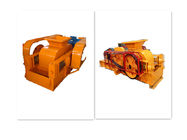 High Manganese Steel 2 Roll Crusher Machine , Toothed Roller Crusher
