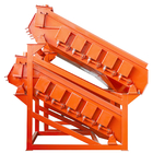 Sand Double Shaft Vibrating Screening Equipment With Diesel Engine
