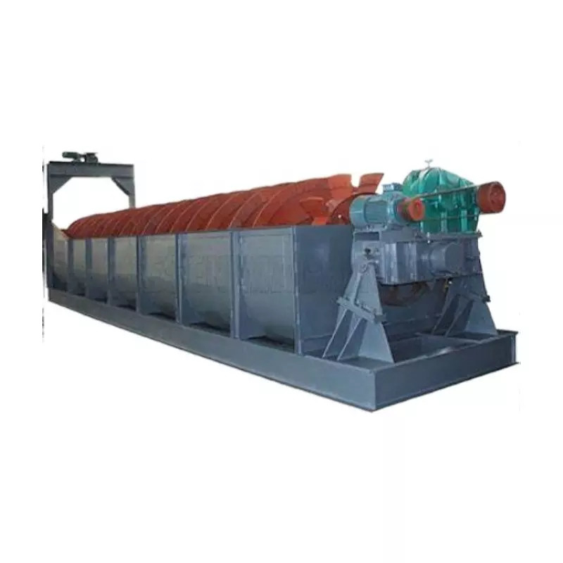 High Weir Spiral Classifier Equipment Carbon Steels Use in Mining Processing