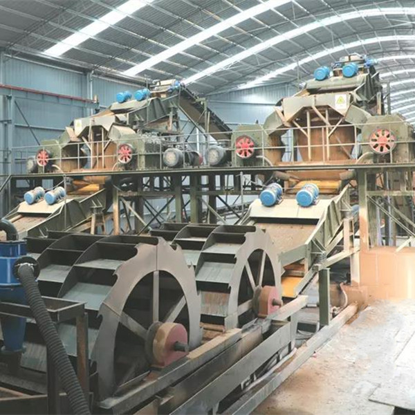 Dewatering 20t/H Sand Washing Machine For Sand Washing Plant