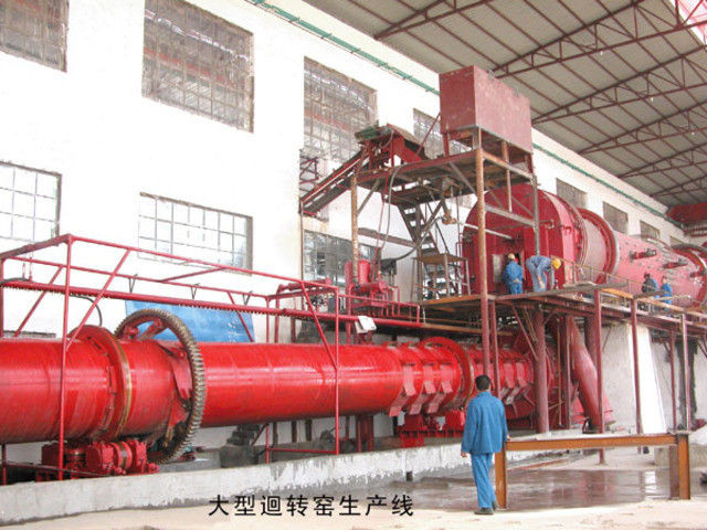 Chemical Metallurgy 380V Rotary Kiln In Cement Industry