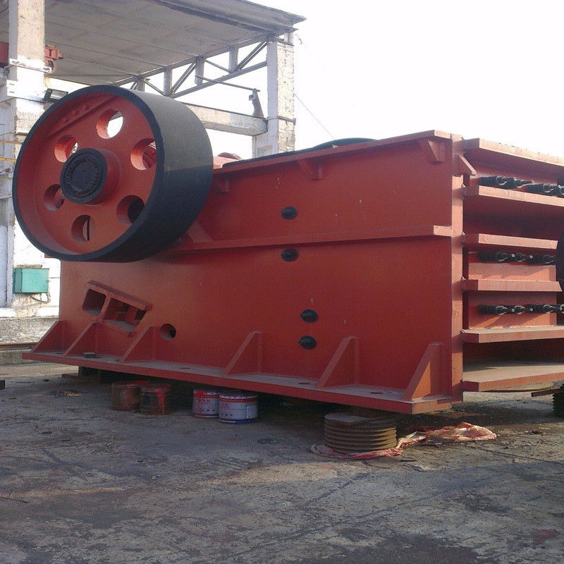 ISO9001 Mobile Impact Jaw Crusher With High Feeding Capacity