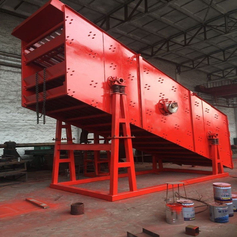 High Frequency Vibrating Sieve Machine For Building Materials