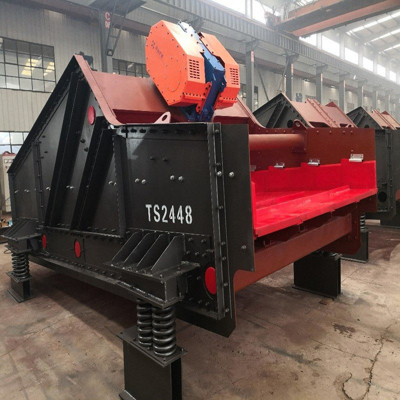 High Utilization Rate Vibrating Screening Machine For Mineral Processing