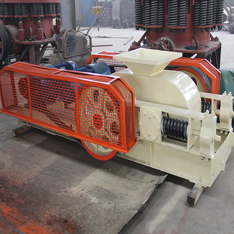 Double 95r/Min Roller Crusher Machine For Mining Flotation